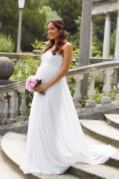 Tiffany Rose Julia Maternity Bridal Gown - Seven Women Maternity