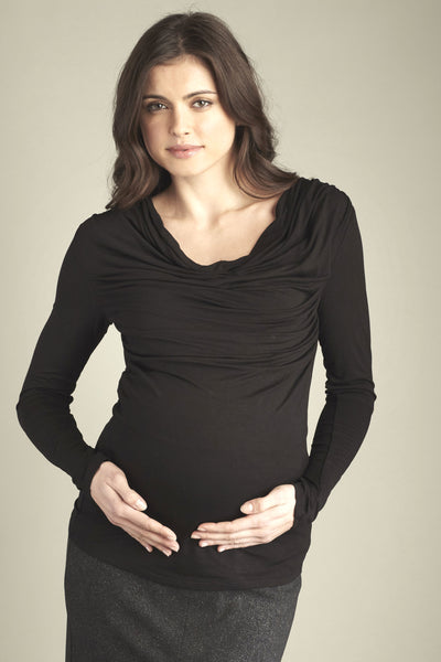 L S Drapped Maternity Top Maternal America - Seven Women Maternity