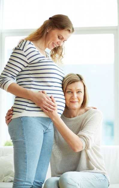 Feeling & Emotions: Involvement of Grandma's-to-be in Mom-to-Be's Care