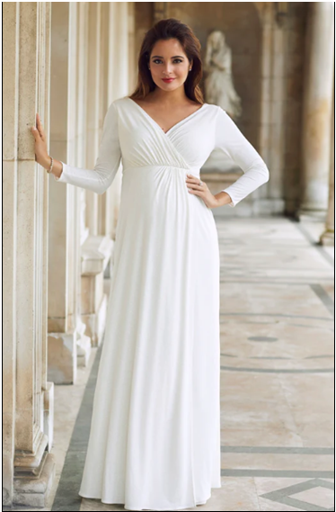 Stylish Maternity Wedding Dresses for Every Type of Bride