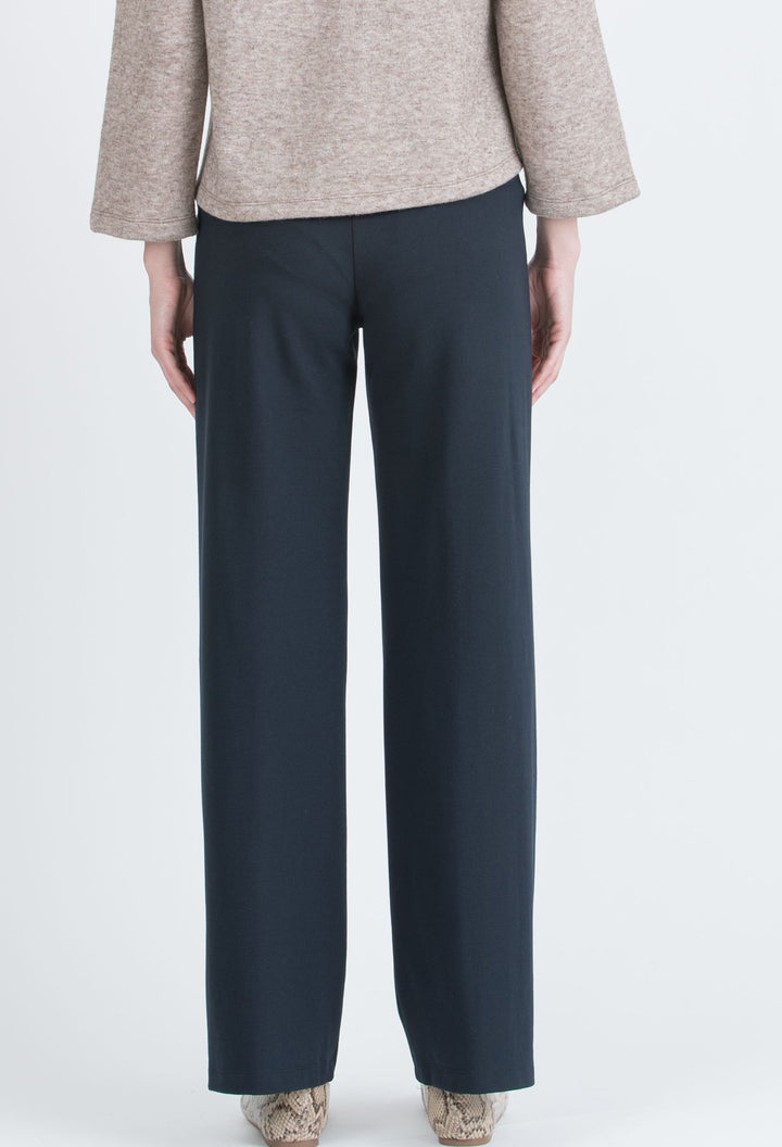 Kimberly High-Waisted Black Maternity Work Pants by Attesa