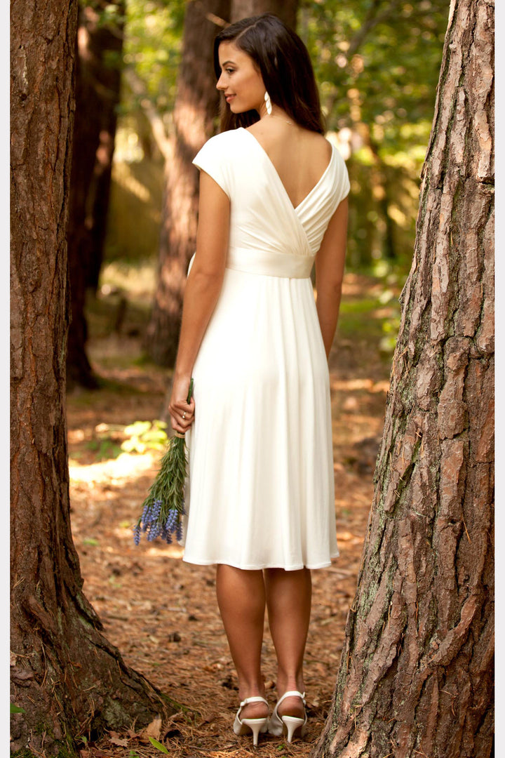 Alessandra Maternity & Nursing Dress in Pink Petal