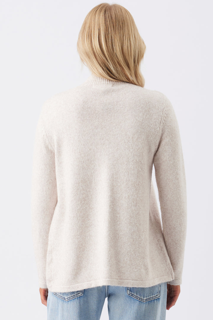 Addison Cross Over Maternity Nursing Knit in Mink by Ripe
