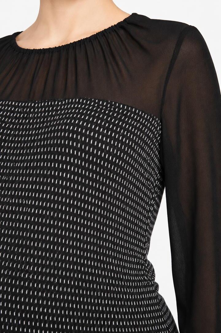 Vero Maternity Sweater Chiffon Top