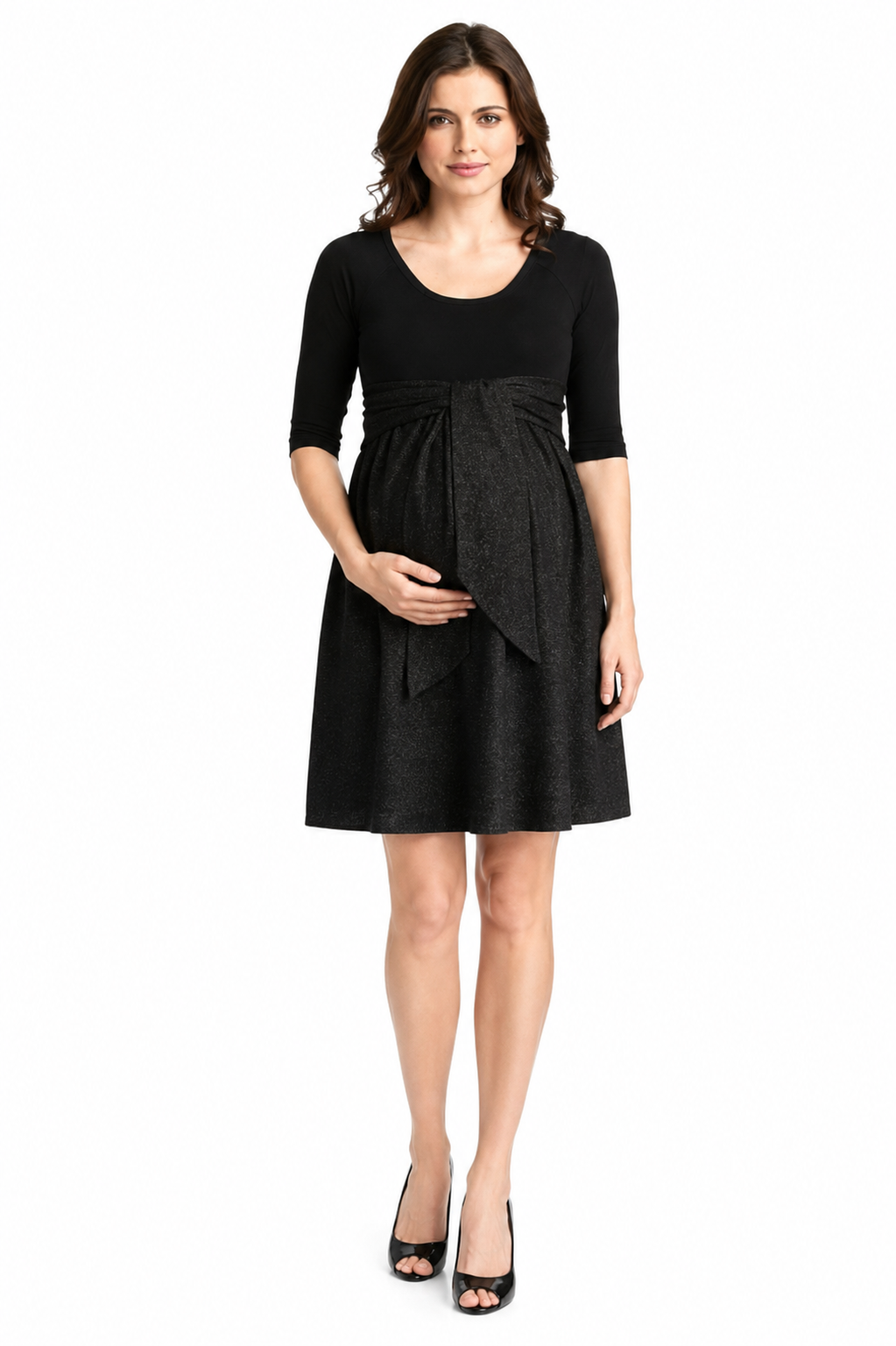 Lurex Maternity Dress Maternal America