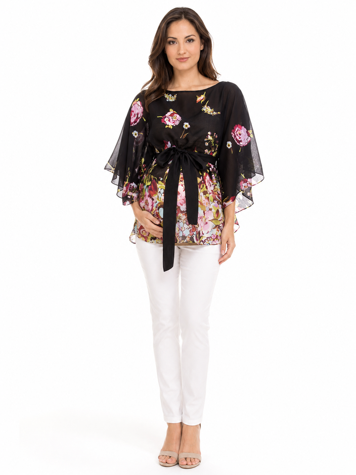 Andrea Silk Maternity Top Olian