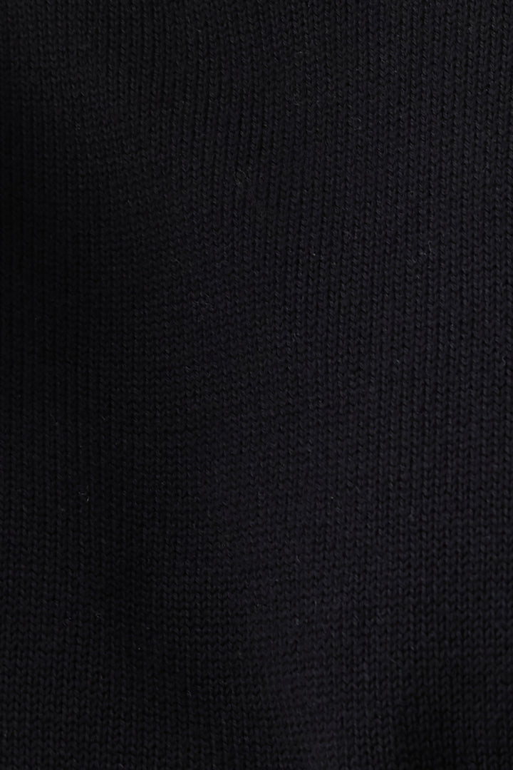 Tori Detachable Maternity and Nursing Sweater Set in Black and White