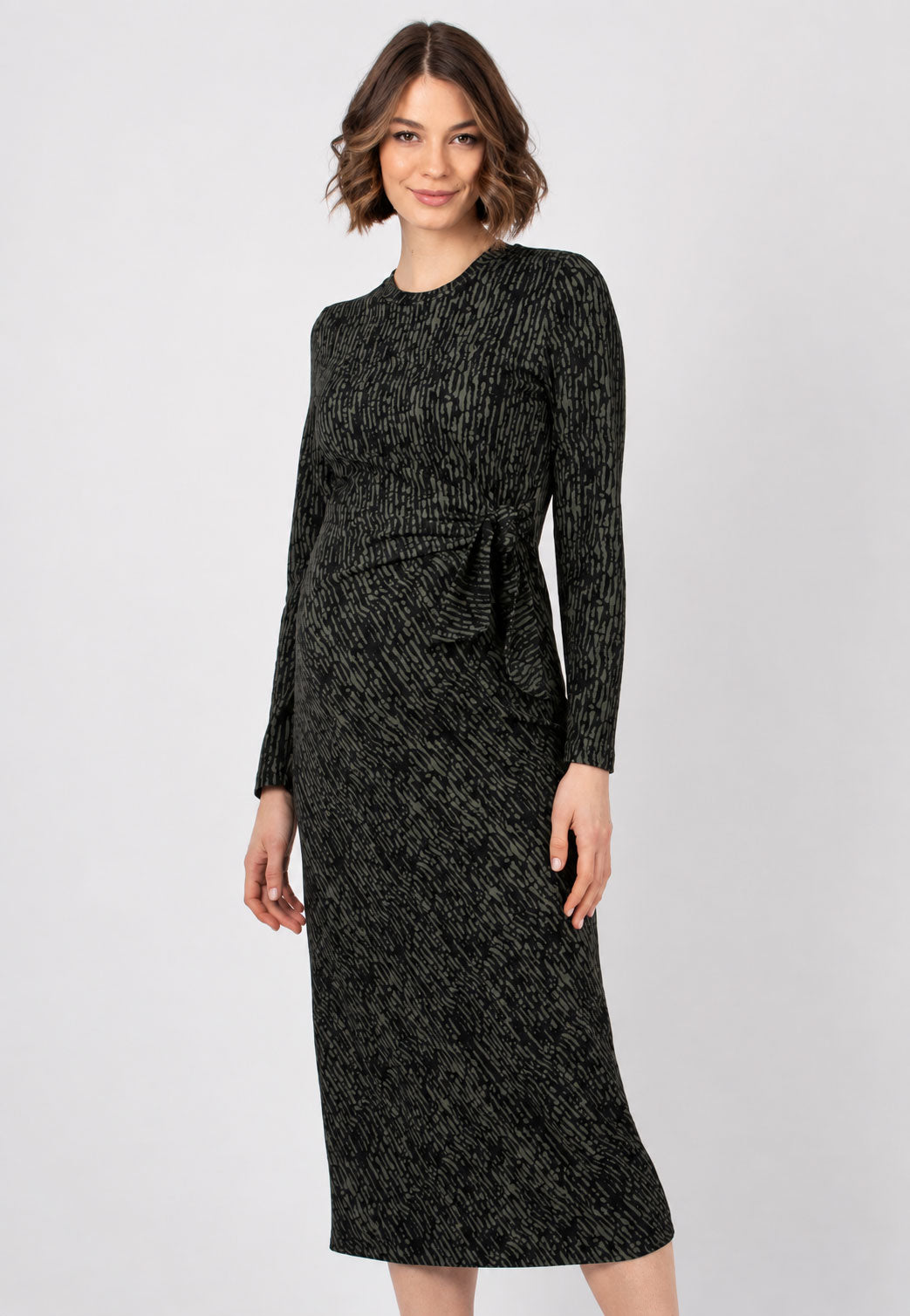 Karen Maternity Midi Dress