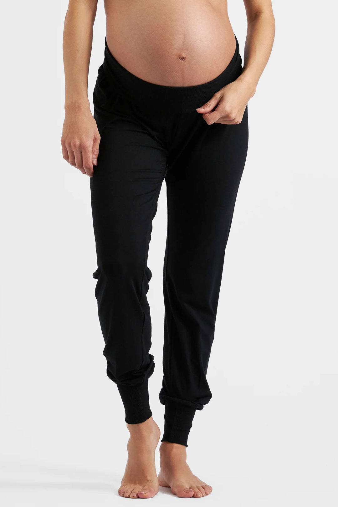 Super Comfy Jersey Lounge Jogger in Charcoal or Black by Ripe