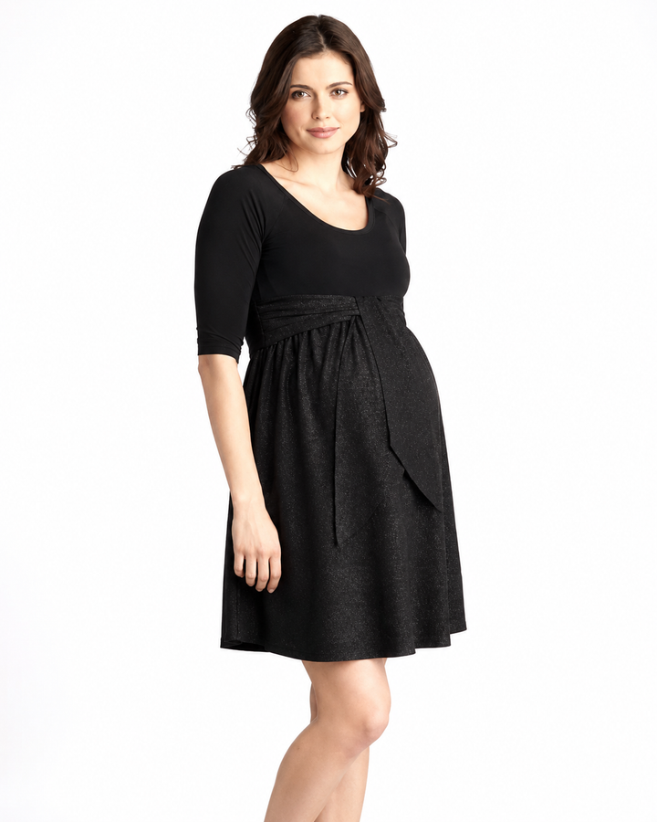 Lurex Maternity Dress Maternal America