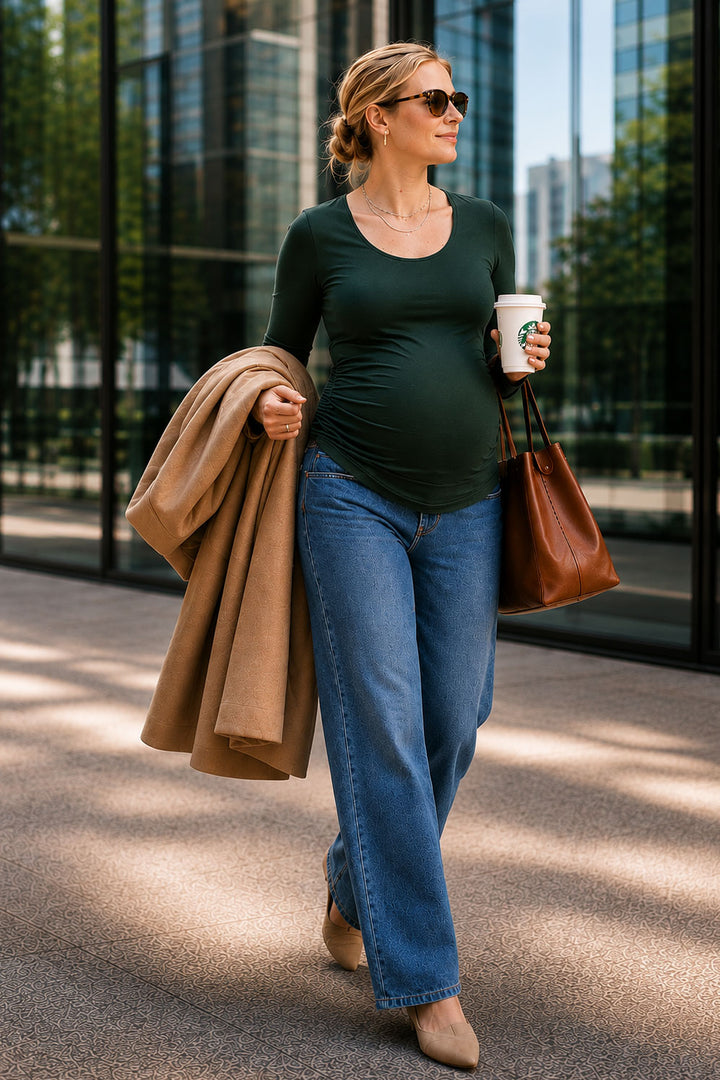 Miller Over Bump Maternity Jeans True Blue Ripe