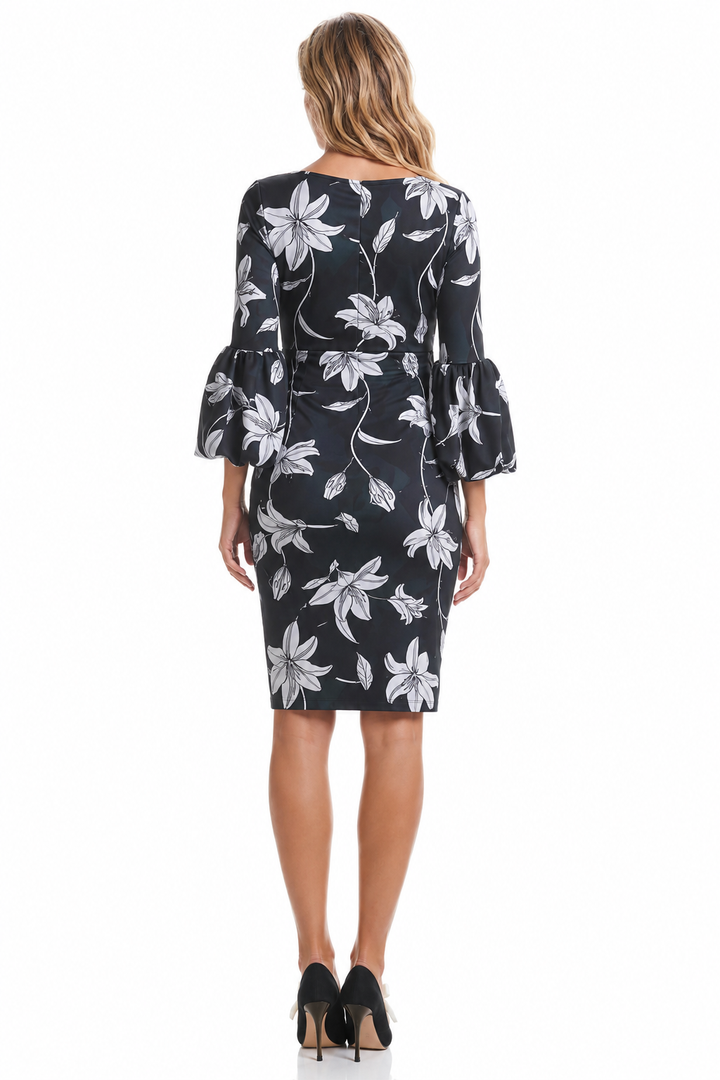 Myra Maternity Dress in Vert Floral