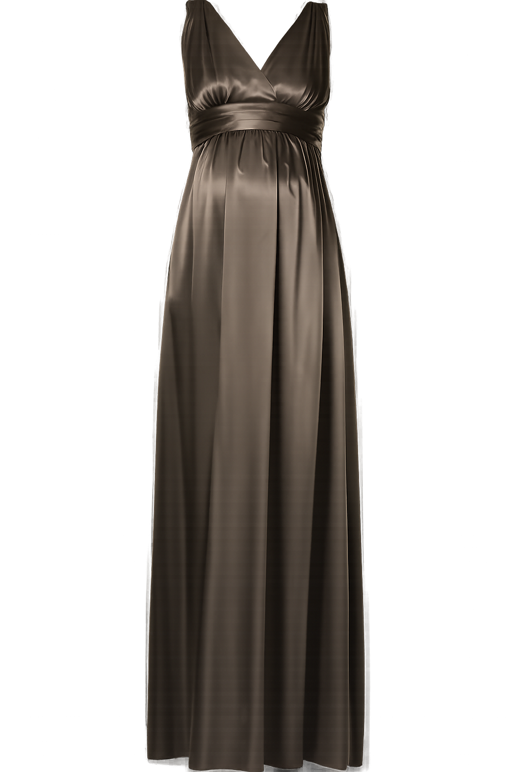 Ripe Satin Maternity Gown Dress