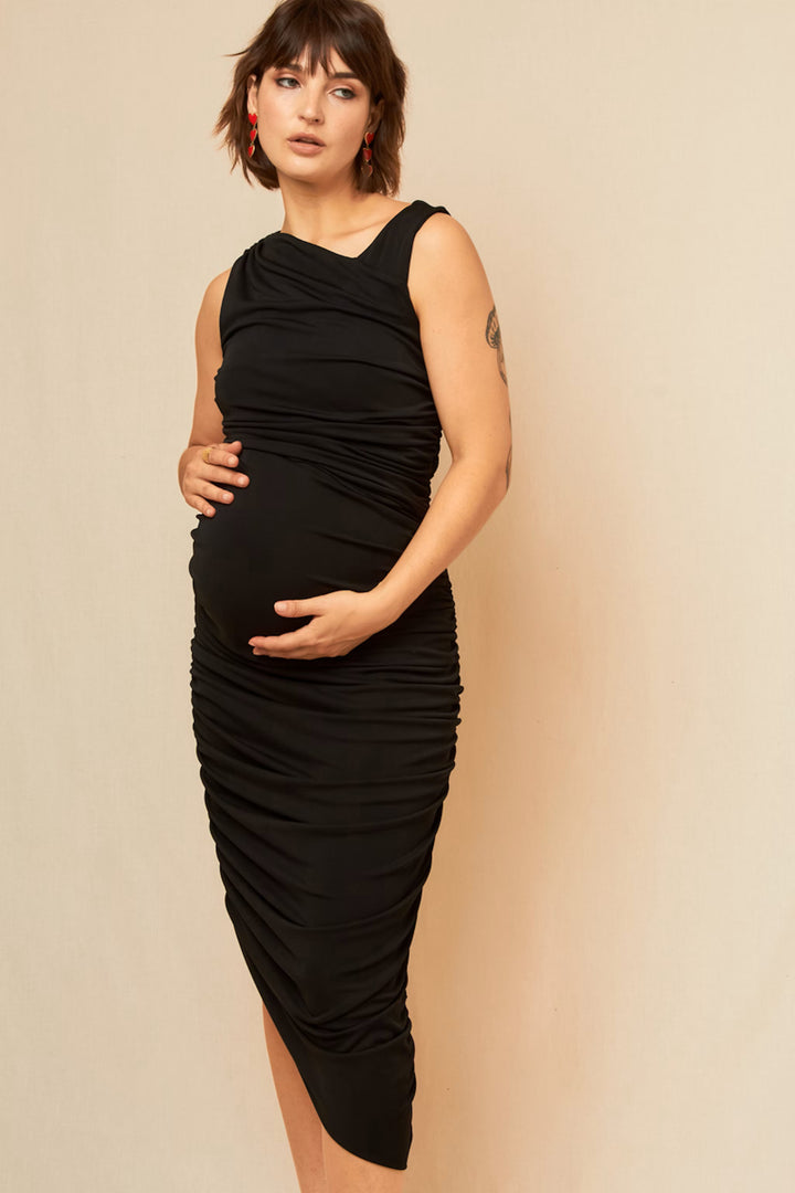 Seraphine Rubes Maternity & Nursing Dress