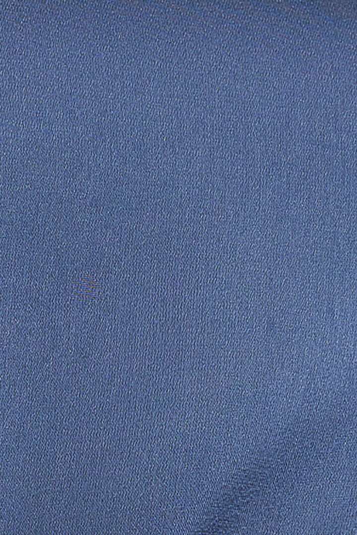 Chantell Maternity Side Twist Dress Satin Indigo by Ripe