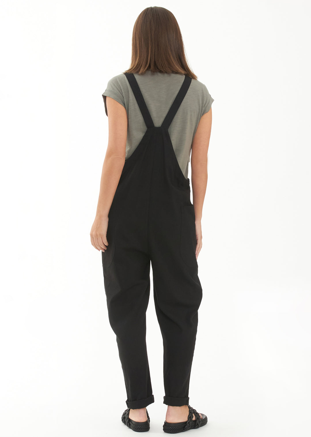 Poppy Linen Maternity & Nursing Jumpsuit by Ripe