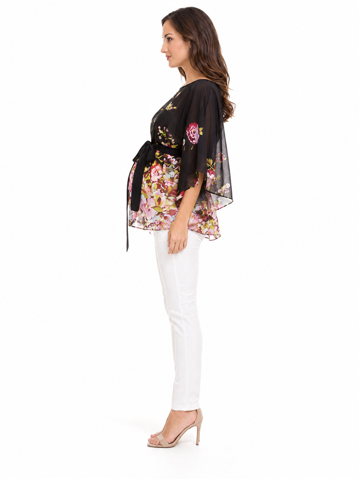 Andrea Silk Maternity Top Olian