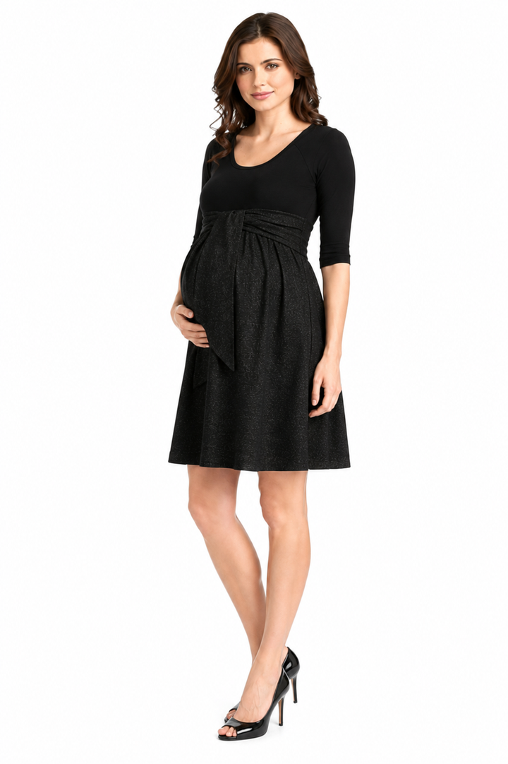 Lurex Maternity Dress Maternal America