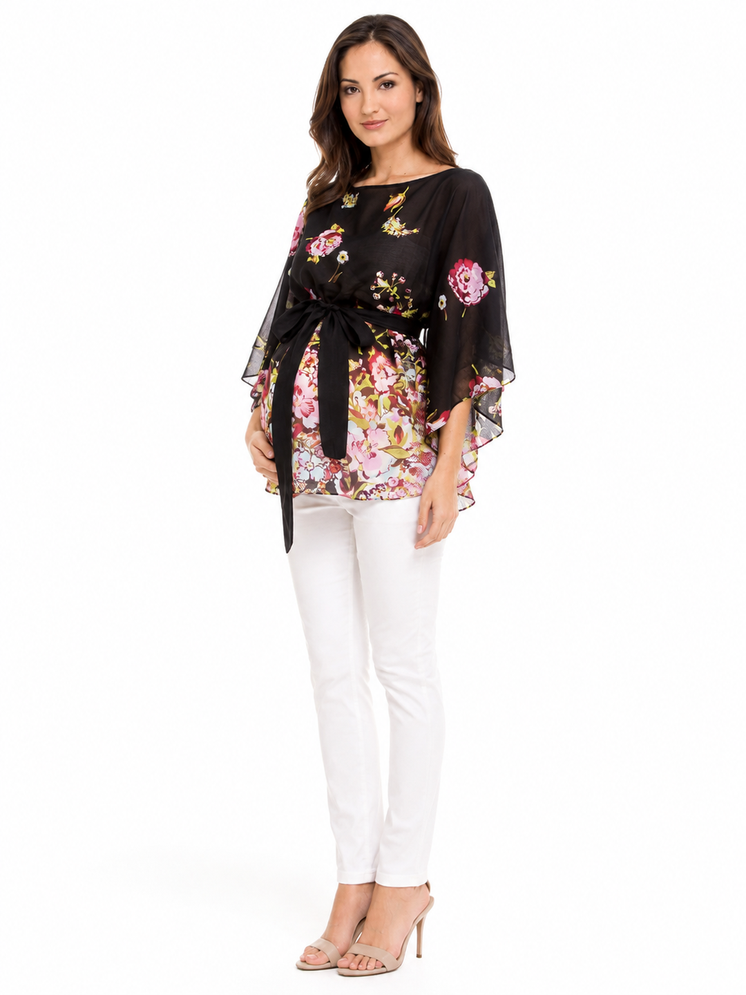 Andrea Silk Maternity Top Olian