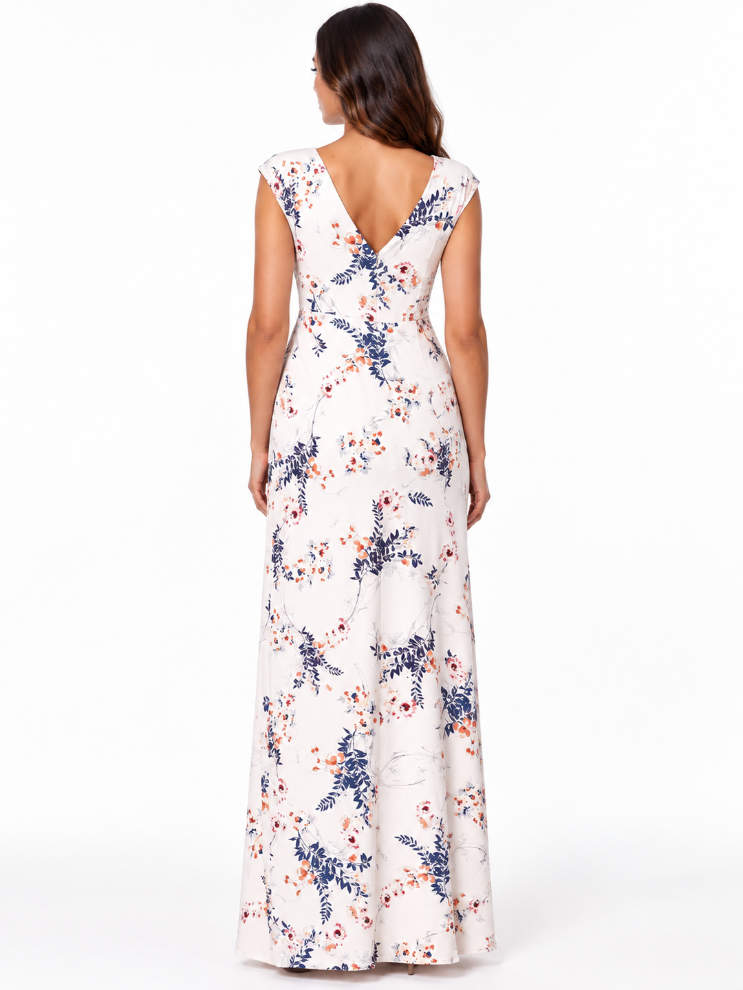 Tiffany Rose Alana Maxi Maternity and Nursing Dress in Japanese Garden