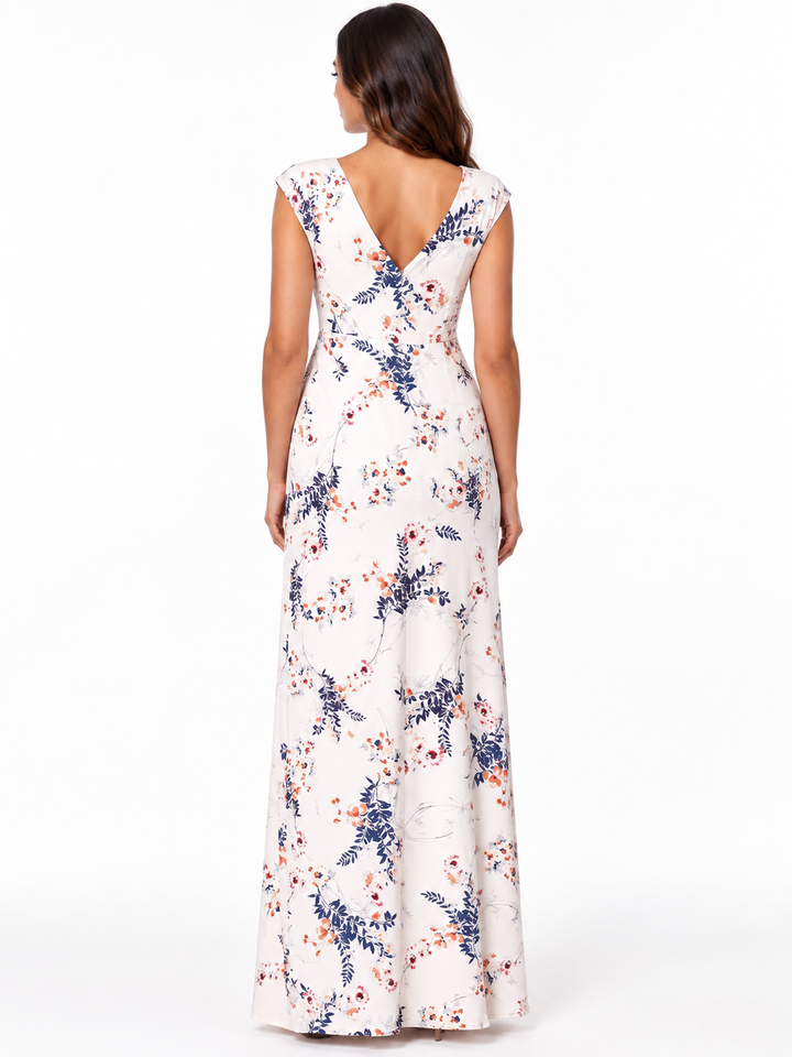 Tiffany Rose Alana Maxi Maternity and Nursing Dress in Japanese Garden
