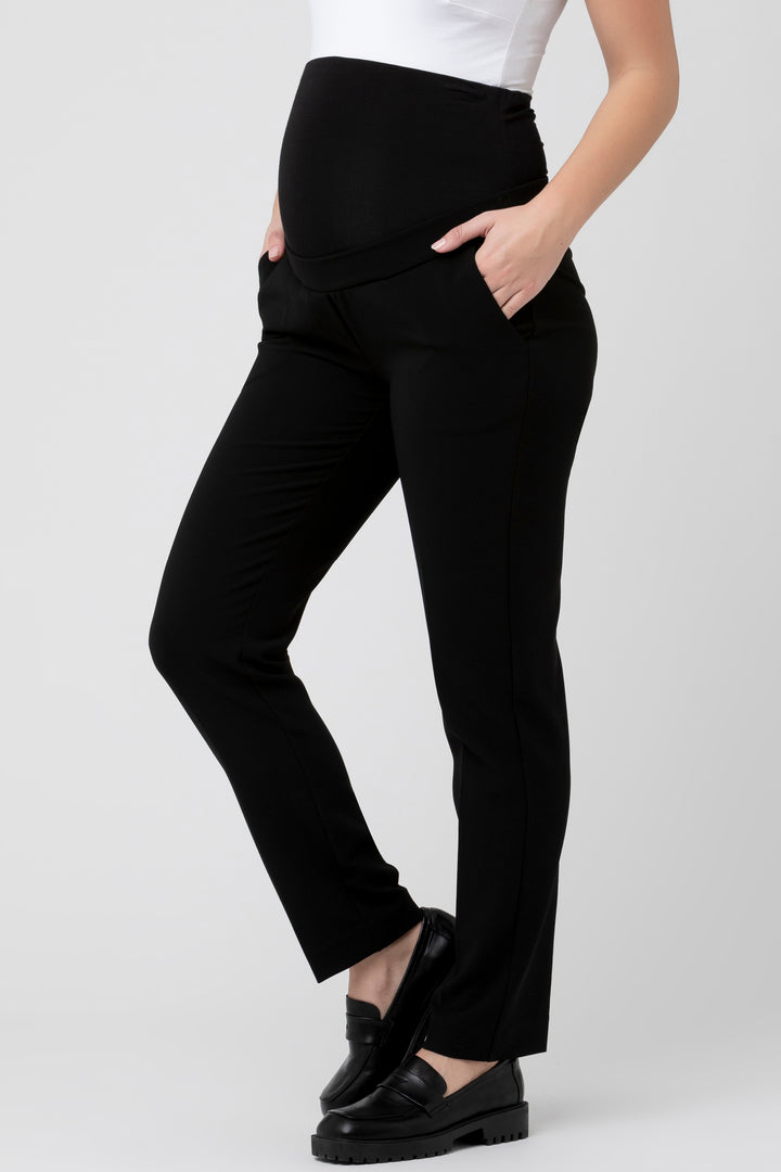 Alexa Classic Maternity Trousers in Navy Ripe