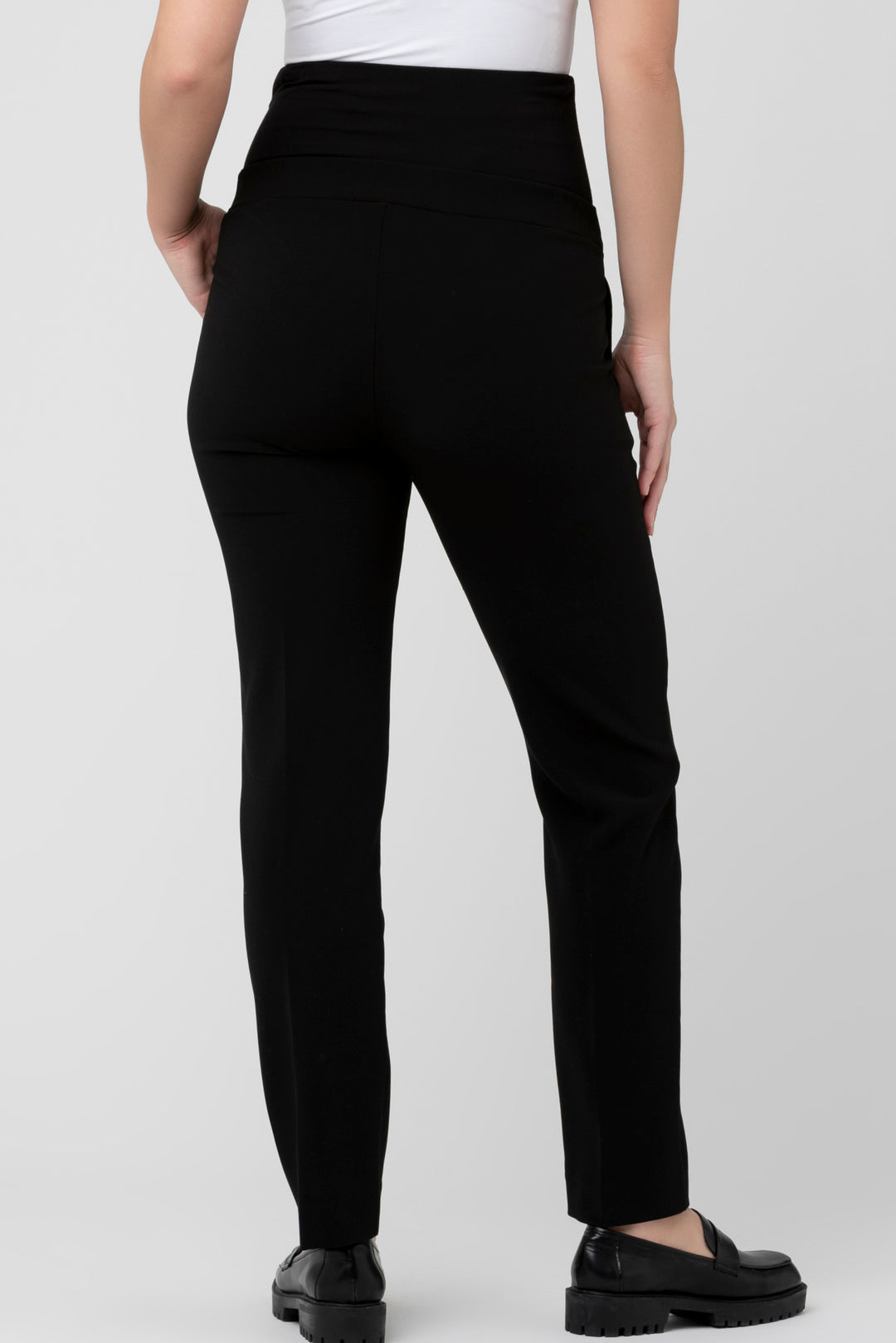 Alexa Classic Maternity Trousers in Navy Ripe