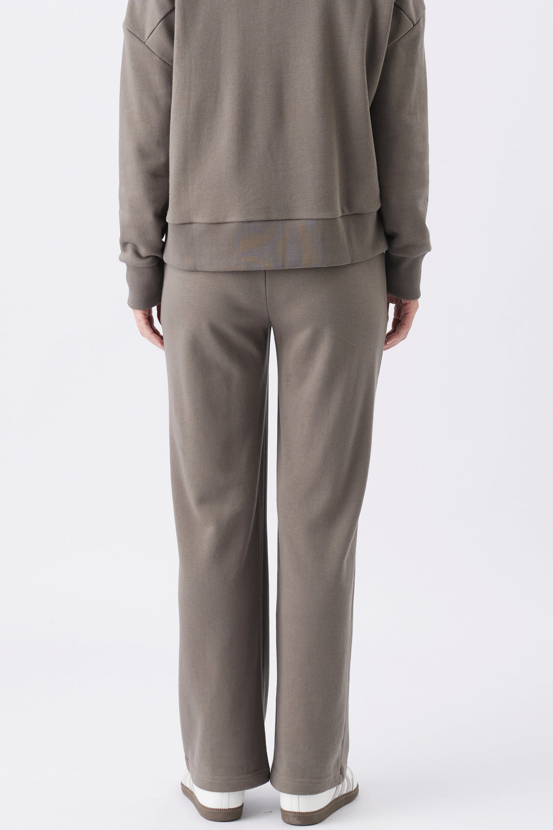 Terry Wide Leg Jogger Earth Ripe