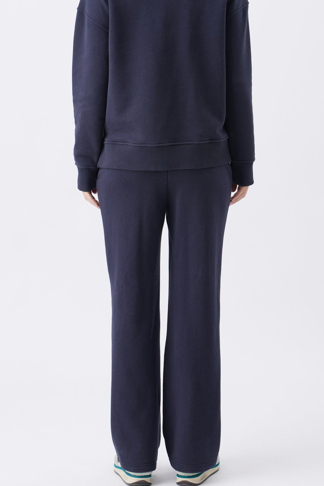 Andi Relax Maternity Fleece Joggers Navy