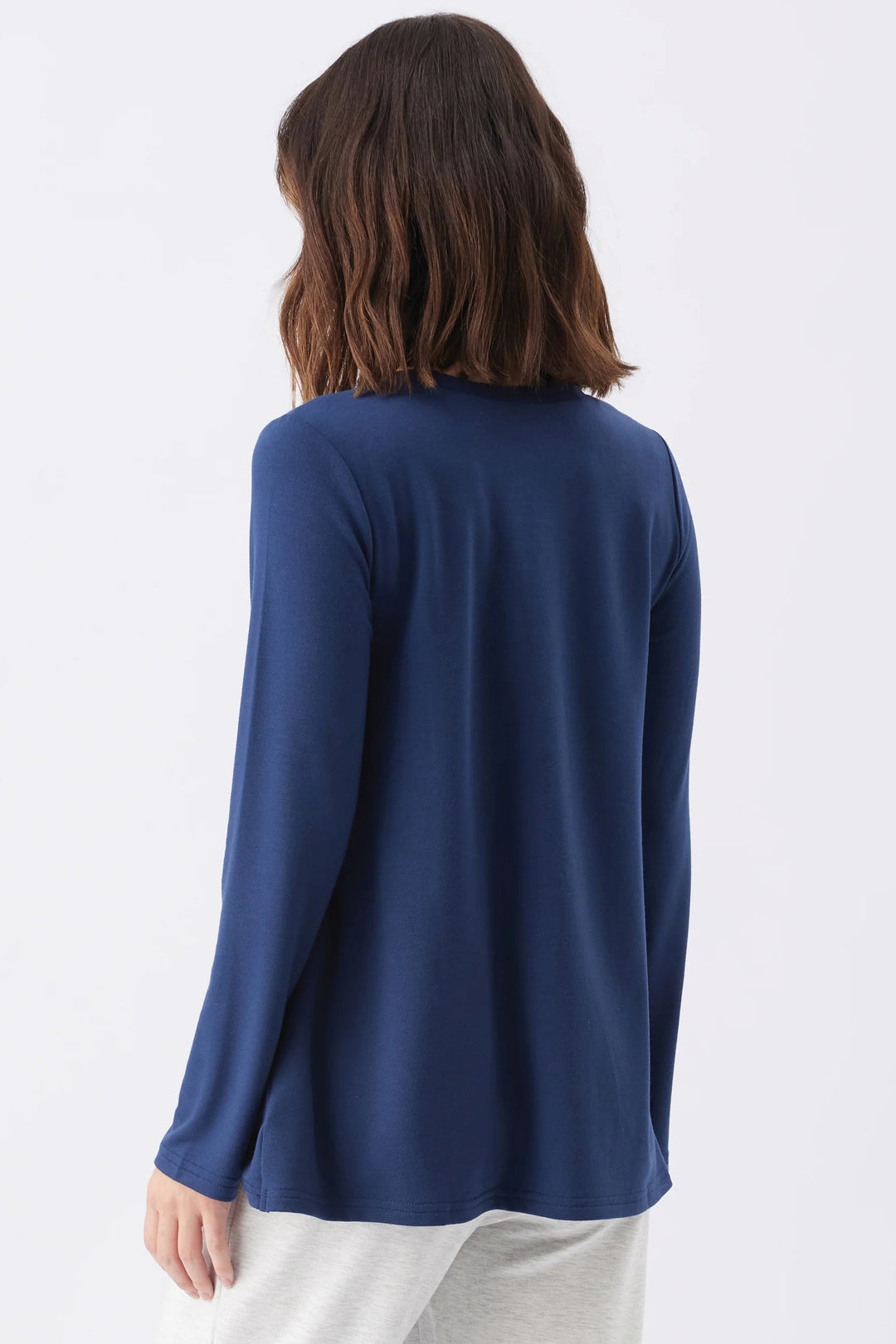 Hailey Cozy Maternity & Nursing top Sapphire by Ripe