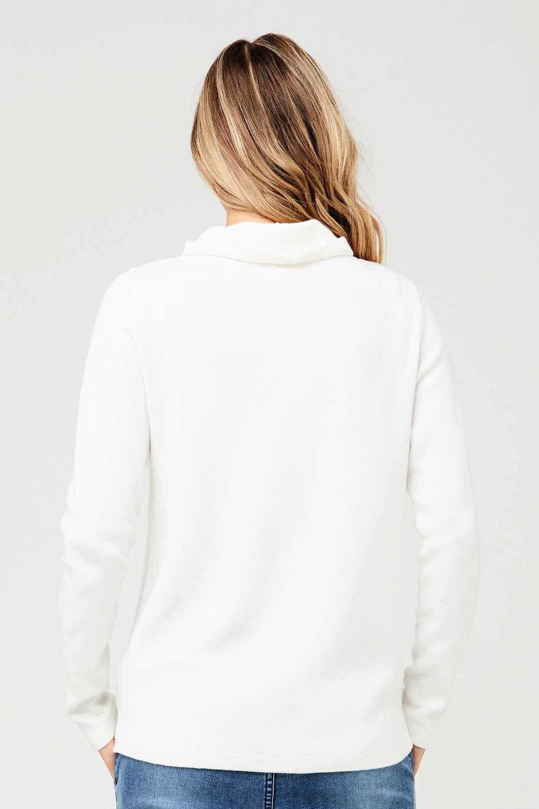 Cassie Cross Over Maternity Nursing Knit Ripe