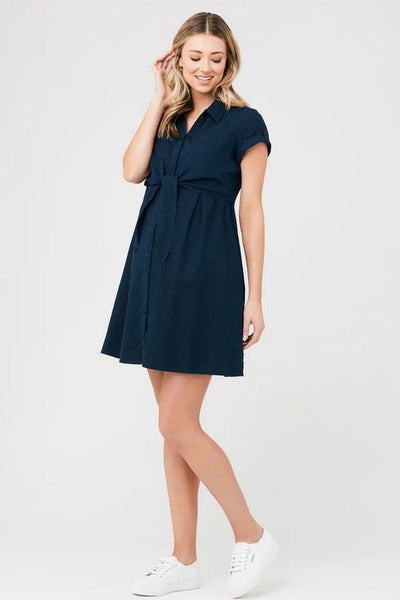 Breastfeeding Dress: Lexi Button Down Shift Dress – Maive & Bo