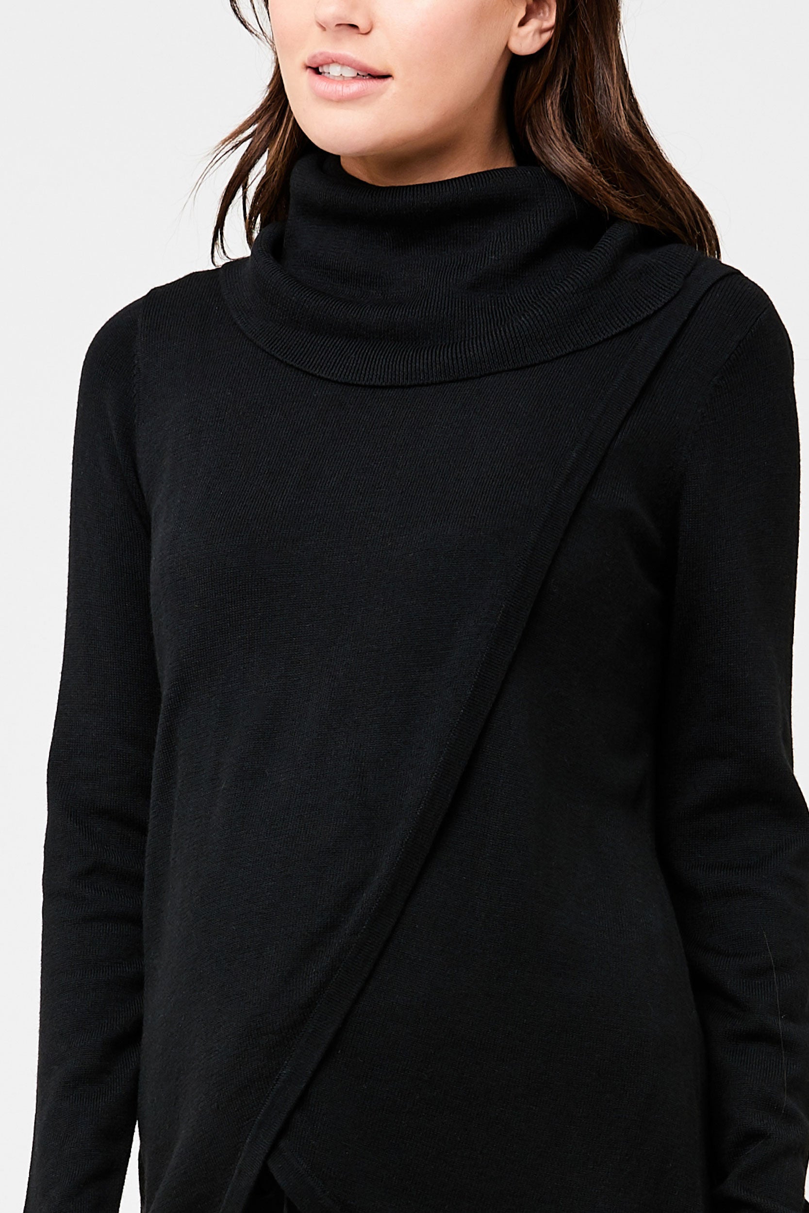 Cowl neck nursing top hotsell