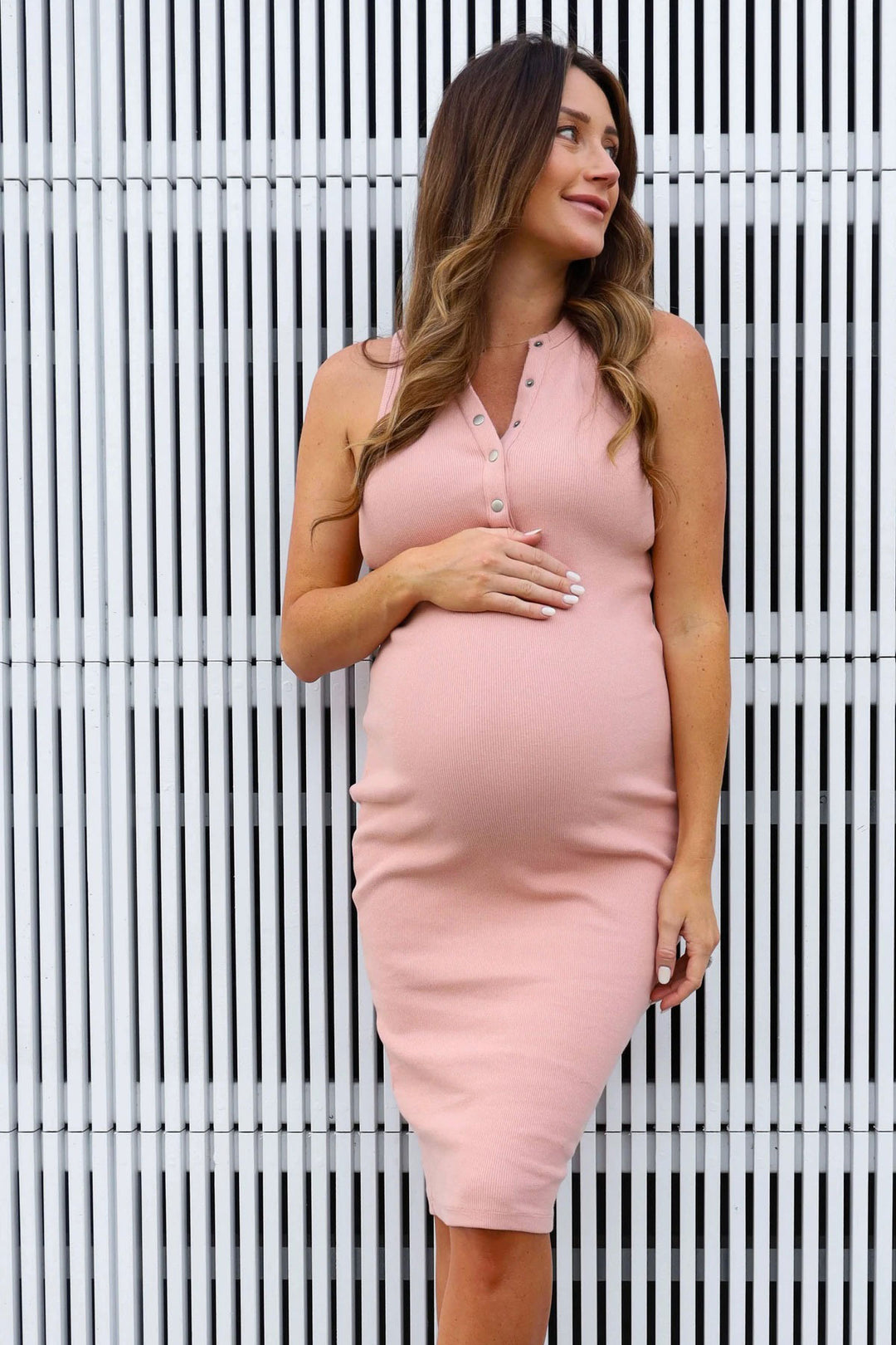 Days Like This Nursing Dress Blush BAE