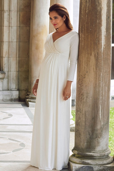 Tiffany Rose Isabella  Bridal Maternity & Nursing Gown in Ivory - Seven Women Maternity