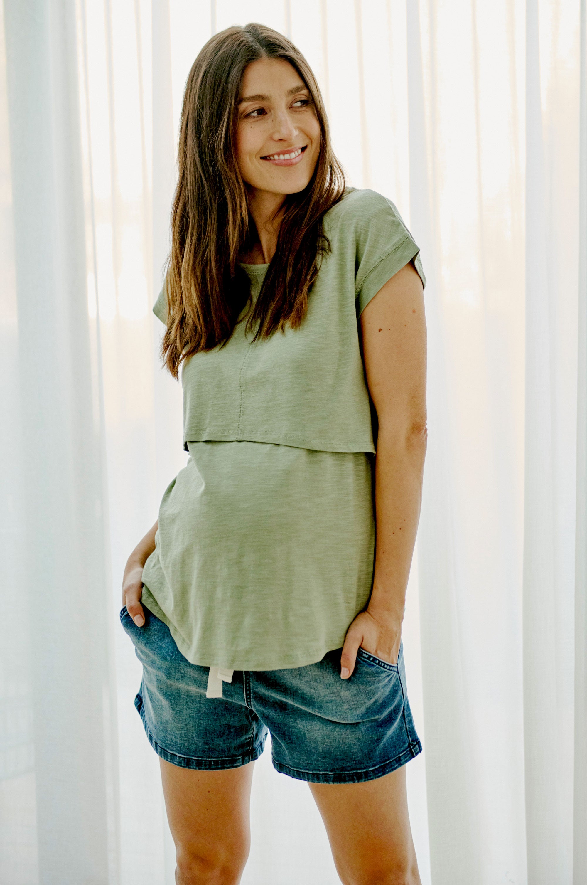 Maternity and nursing top clearance