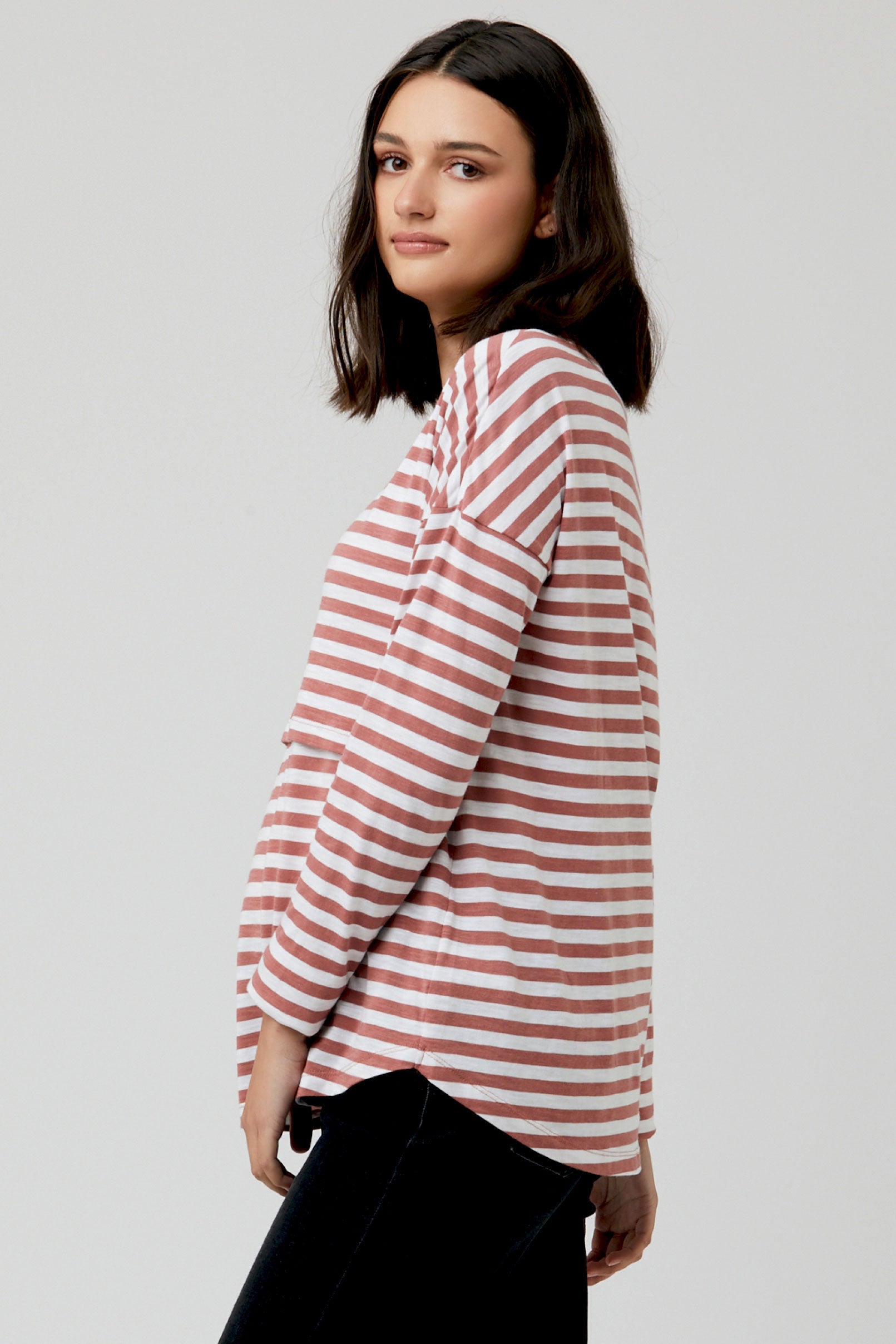 Lionel Long Sleeve Maternity Nursing Top