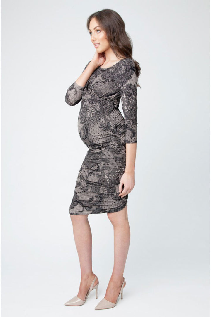 Chantilly Ruched Maternity Dress by Ripe - Seven Women Maternity
