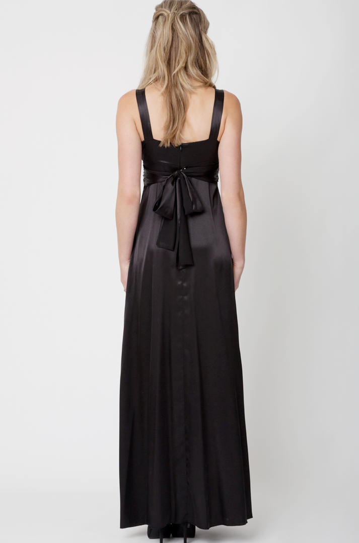 Ripe Satin Gown Maternity Dress - Seven Women Maternity