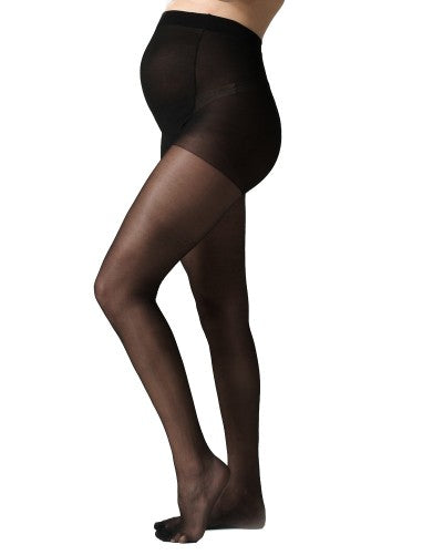 Everyday Luxury Maternity Nylons Black - Seven Women Maternity