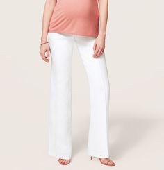 Linen Maternity Pants Olian - Seven Women Maternity