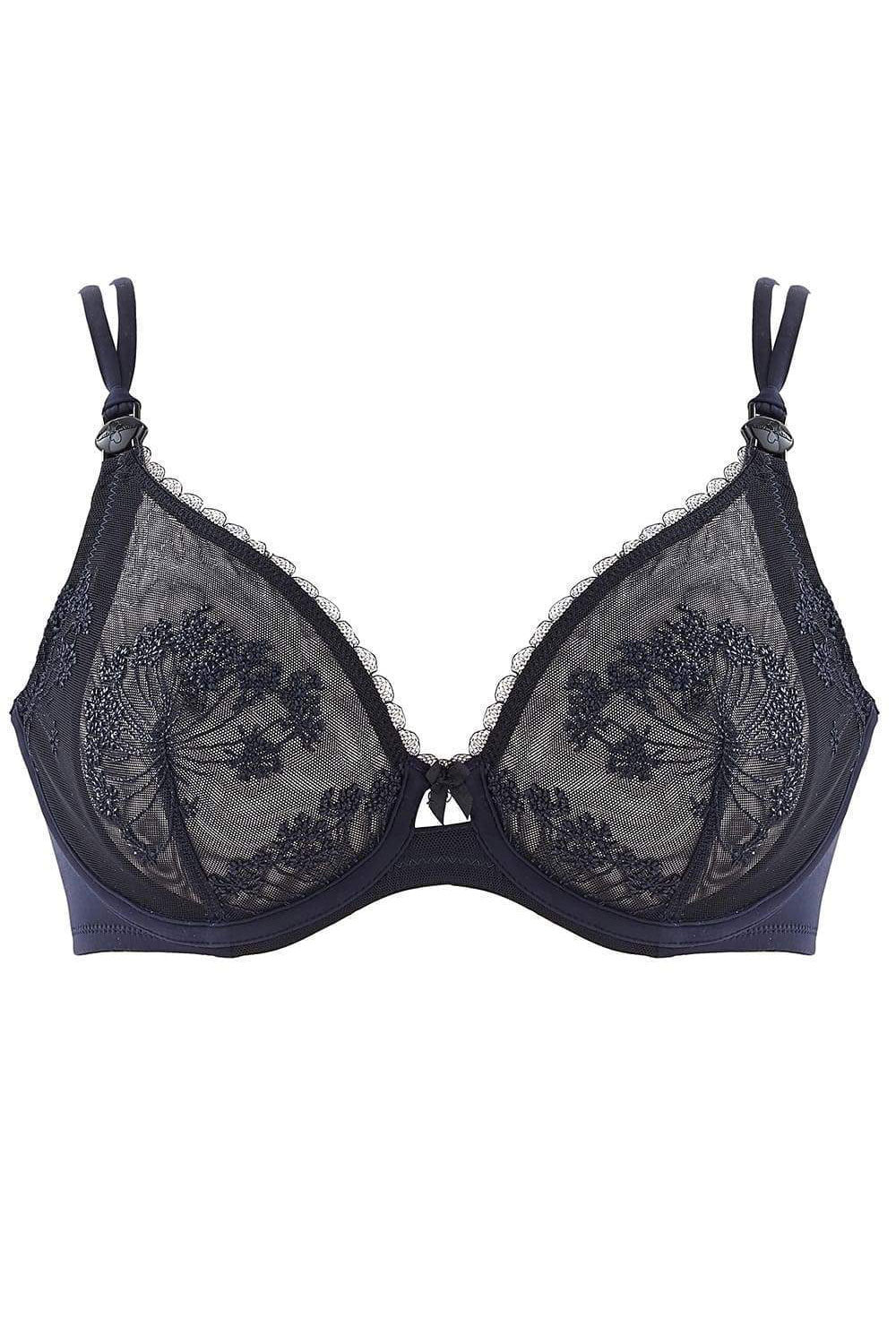 Louise Maternity and Nursing bra Classic Darkest Navy