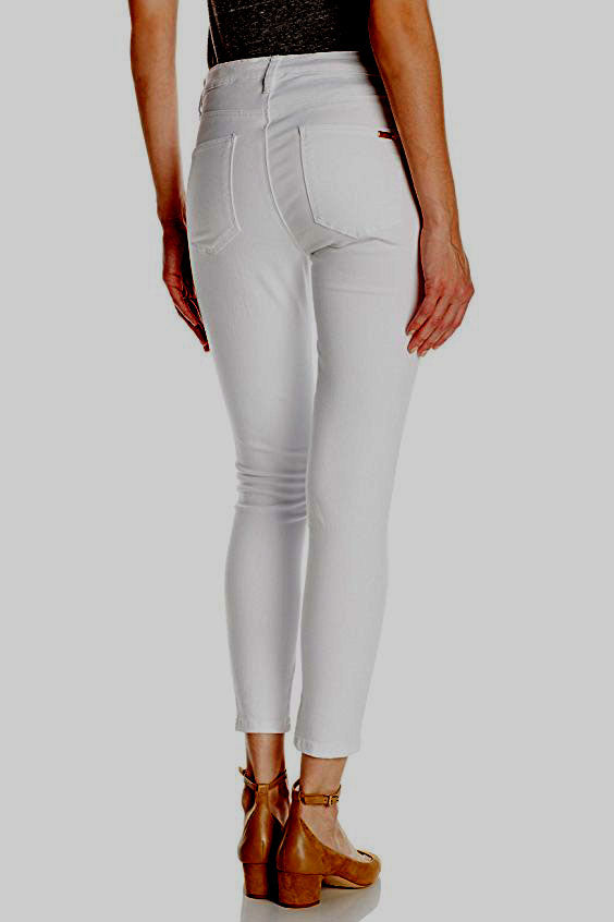 Ripe White Maternity Ankle Jeans / Jeggings - Seven Women Maternity